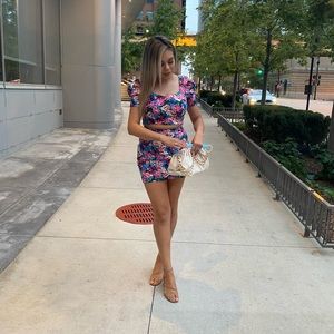 Two piece floral set